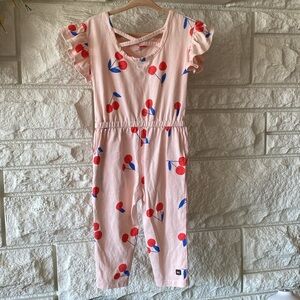 ✨Tea Collection - Cherry Jumpsuit Size 2